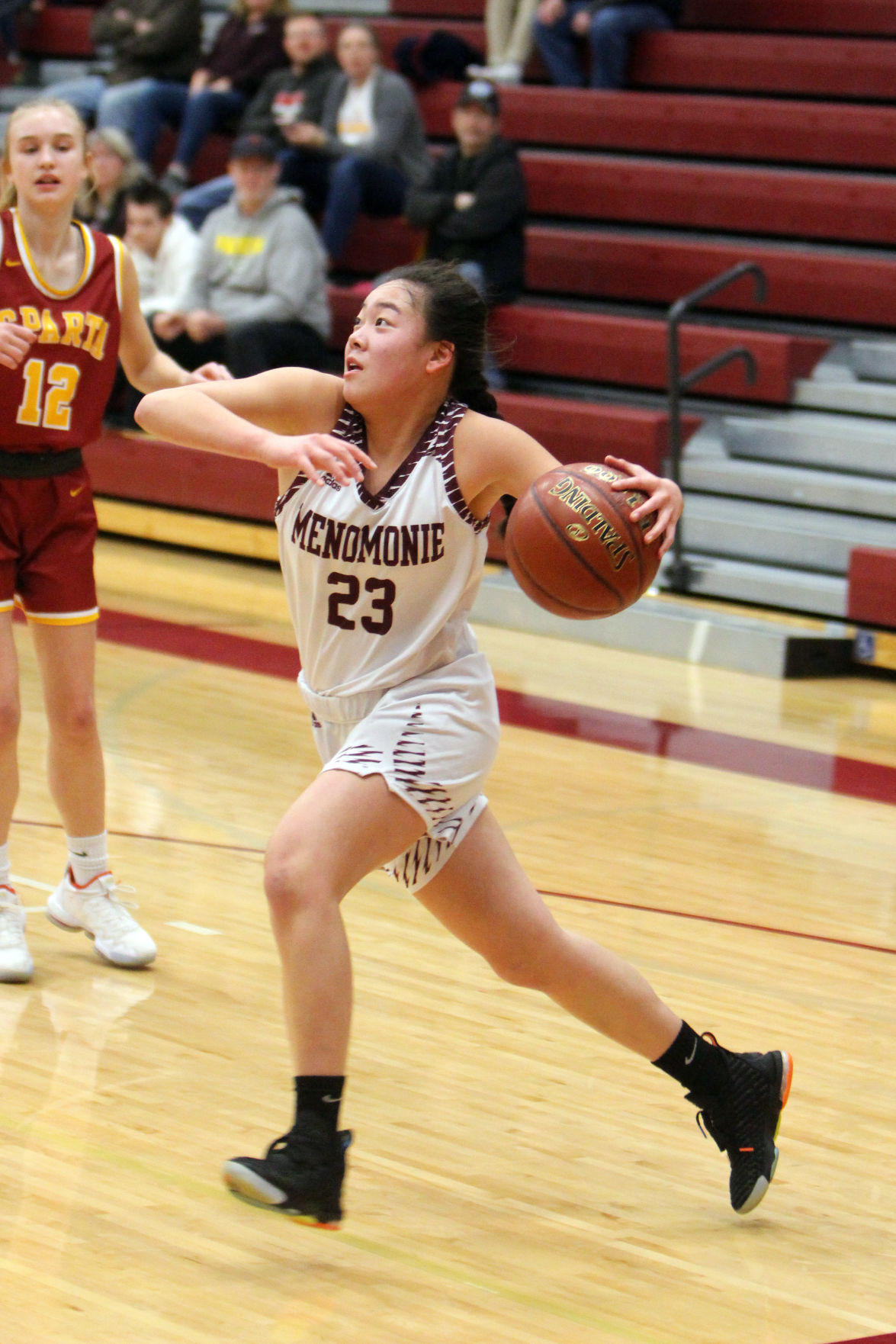 Sparta at Menomonie girls basketball 2-25-20